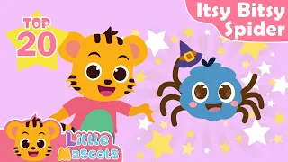 Itsy Bitsy Spider + The Bath Song + more Little Mascots Nursery Rhymes