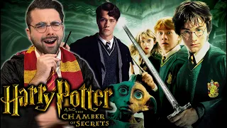 FIRST TIME WATCHING Harry Potter and the Chamber of Secrets MOVIE REACTION! I AM LORD VOLDEMORT