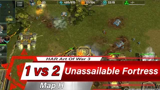 Epic 1 vs 2 In Map H || Art Of War 3