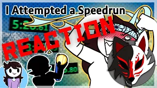 I Attempted a Speedrun (and got a world record) (REACTION!)