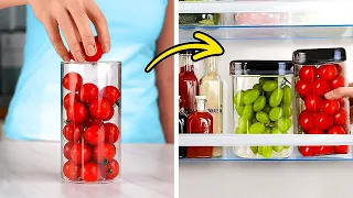 Kitchen Hacks: Space Saving Organization Tips and Food Preservation Tricks