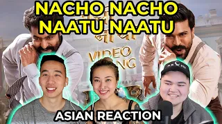 Asians Watch Naacho Naacho (Full Video) RRR Naatu Naatu - NTR, Ram Charan | M M Kreem