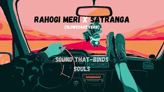 Rahogi meri X Satranga | slowed&reverb Mashup | #lofi #music #love #mashup