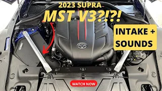 2023 Supra MST V2 Intake + turbo sounds