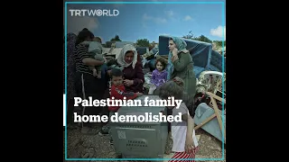 Israeli forces demolish Palestinian house in occupied West Bank