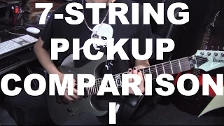 7-String Pickup Comparison 1 - Bare Knuckle, Lace, EMG
