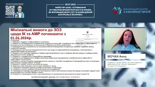 Інфекційний контроль. Хто, коли, навіщо? (Анна Мочан)