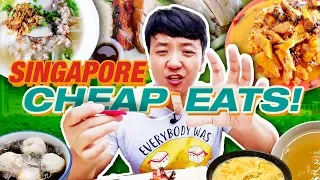 MUST TRY Singapore CHEAP EATS! Hawker Street Food Tour of Singapore