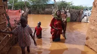 Kenya floods: dozens of people missing after boat capsizes