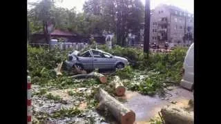 Unwetter in Düsseldorf Pfingsten 2014 "Der Tag danach"