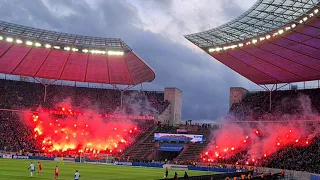 Stadtderby | Hertha BSC vs 1 FC Union Berlin | 09.04.2022 | Choreo, Pyro & Support