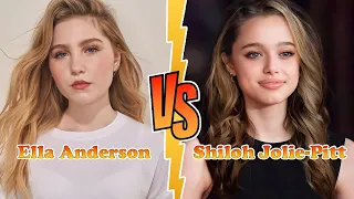 Ella Anderson VS Shiloh Jolie-Pitt (Brad Pitt's Daughter) Transformation ★ From Baby To 2024