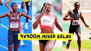 Mary Moraa Wins 4X400m Mixed Relay Final For Kenya || World Relay Qualifiers 2023