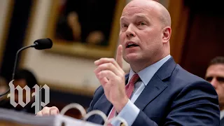 LIVE: Acting attorney general Matthew Whitaker testifies before the House Judiciary Committee