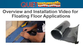 QuietWarmth Radiant Heat Film for Floating Floor