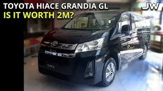 2019 Toyota Hiace Grandia GL AT Review full vehicle tour Philippines