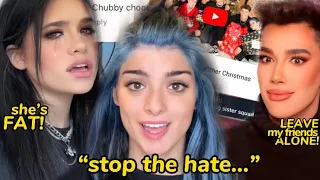 nessa barrett got BODYSHAMED!, dixie d’amelio said the N-WORD?, james charles REPLACES sister squad!