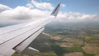 Ryanair | Boeing 737-8AS | Landing Carcassonne Airport | LFMK | 18/05/2013