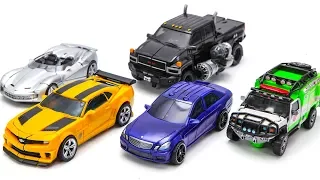 Transformers Movie 3 DOTM Autobot Bumblebee Ratchet Ironhide Sideswipe WheeljackQue Car Robot Toys