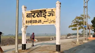 Barsoi Junction railway station Bihar, Indian Railways Video in 4k ultra HD