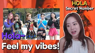 [BoB] Hola~ Feel my vibes :) | Hola - Secret Number reaction