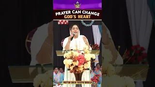 PRAYER CAN CHANGE GOD'S HEART || #shorts || Pastor Sonia Yoseph Narula || Ankur Narula Ministries