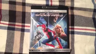 The Amazing Spider-Man 2 4K UHD BLURAY unboxing
