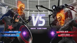 MVCI - SPIDER-MAN/GHOST RIDER VS GHOST RIDER/CAPTAIN AMERICA!