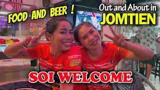 Jomtien Soi Welcome Food and Beer Festival. Soi Welcome, Jomtien Pattaya Thailand 🇹🇭
