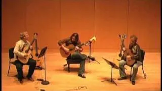 YMT Guitar Trio ~ "Butterfly" (Jeff Young, Badi Assad) Indianapolis, IN 10.22.09