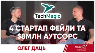 Після стартапів побудувати аутсорс компанію на 300+ людей було легко - Олег Даць, СЕО TechMagic