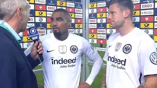 Kevin Prince Boateng kämpft mit den Tränen nach sensationellem DFB Pokalsieg 2018