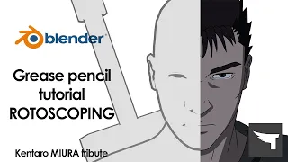 Blender Grease Pencil Tutorial | ROTOSCOPING | Blender 2.92