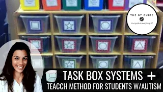 Task Boxes and The TEACCH Method for Students w/Autism