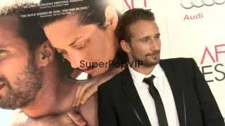 Matthias Schoenaerts at AFI Fest 2012 Rust And Bone Cente...