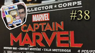 (#38) Marvel Collector Corps | Captain Marvel | Распаковка коробки из США | unboxing