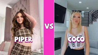 Piper Rockelle Vs Coco Quinn TikTok Dances Compilation | Epic Shorts