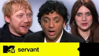 Servant's Rupert Grint, M. Night Shyamalan & Nell Tiger Free Talk THAT Bath Scene | MTV Movies