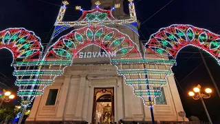 S Giovanni La Punta 4 Settembre 23 Uscita Processione S Giovanni e Spettacolo Pirotecnico ZIOPIRO 4K