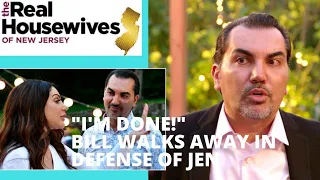 BILL DEFENDS JENNIFER WHEN THE GUYS NIGHT OUT GOES BAD #rhonj