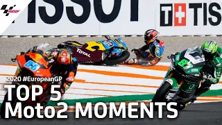 Top 5 Moto2 Moments | 2020 #EuropeanGP