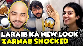 Laraib Ka New Look, Zarnab Shocked | Hussain Iftar Ki Dawat Per Late Aya | Laraib Khalid | Zaraib