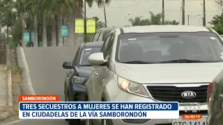 3 secuestros a mujeres se han registrado en la Vía a Samborondón