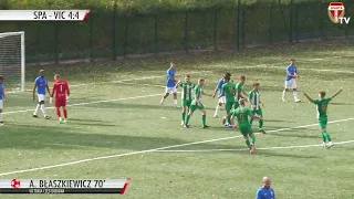 SKRÓT MECZU: SPARTA KATOWICE - VICTORIA CZĘSTOCHOWA 4:4 (4:2)