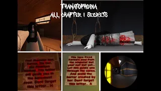 Thanatophobia - All Secrets In Chapter 1 | Full Guide - Roblox