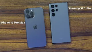 Samsung Galaxy S22 Ultra vs iPhone 13 Pro Max Camera Test