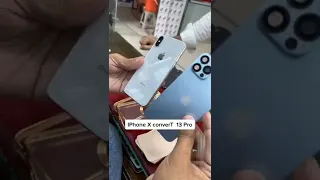 Covers that can convert the iPhone x into iphone 13 pro max.