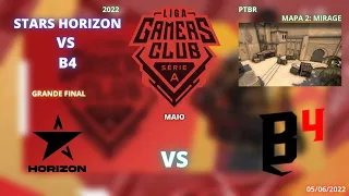 STARS HORIZON VS B4 - MIRAGE (MAPA 2)(MD3)(PTBR) - GAMERS CLUB SERIE A - MAIO - GRANDE FINAL