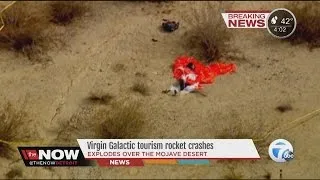 Virgin Galactic tourism rocket crashes