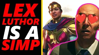 Rocksteady's Suicide Squad has a HUGE narrative hole! Lex Luthor has a crush on Wonder Woman👀